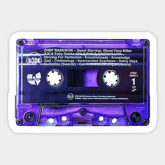 Purple Tape (1995) Sticker by Scum & Villainy